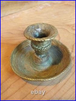 BOUGEOIR EN BRONZE XIX-xx -ème siècle