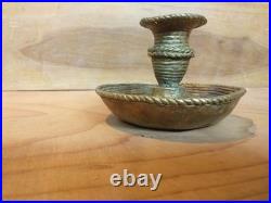 BOUGEOIR EN BRONZE XIX-xx -ème siècle