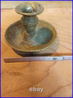 BOUGEOIR EN BRONZE XIX-xx -ème siècle