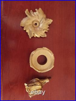Belle composition de garniture de cheminée XIX siècle Belle composition de garniture de cheminée XIX siècle