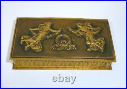 Boîte À Timbres Vienne XIXe Siècle Bronze