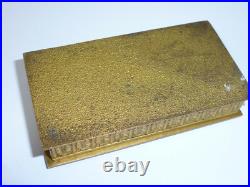 Boîte À Timbres Vienne XIXe Siècle Bronze Boîte À Timbres Vienne XIXe Siècle Bronze