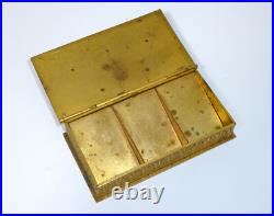 Boîte À Timbres Vienne XIXe Siècle Bronze