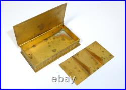 Boîte À Timbres Vienne XIXe Siècle Bronze