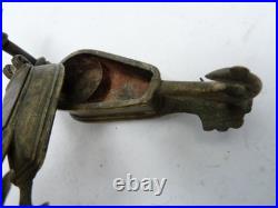 Boîte à fards bronze Paons Inde XIXe siècle (18321)