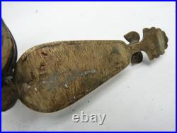 Boîte à fards bronze Paons Inde XIXe siècle (18321)
