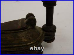 Boîte à fards bronze Paons Inde XIXe siècle (18321)