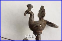 Boîte à fards bronze Paons Inde XIXe siècle (18321)