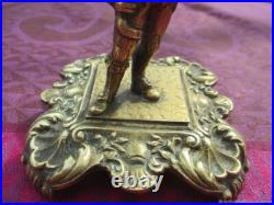 Bougeoir Ancien Prince Bronze XIX siècle France Bougeoir Ancien Prince Bronze XIX siècle France