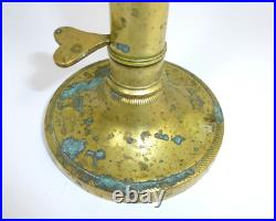 Bougeoir Avec Glissière XIXe Siècle Bougeoir En Bronze