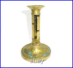 Bougeoir Avec Glissière XIXe Siècle Bougeoir En Bronze