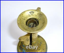 Bougeoir Avec Glissière XIXe Siècle Bougeoir En Bronze