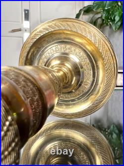 Bougeoir Bronze XIXe Siècle Style Empire Chandelier Bougie Bougeoir Bronze XIXe Siècle Style Empire Chandelier Bougie