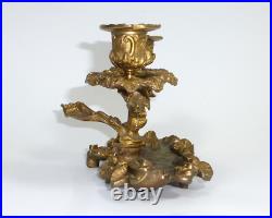 Bougeoir En Bronze France XIXe Siècle Bougeoir En Bronze France XIXe Siècle