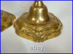 Bougeoir Porte-Bougie Bronze Style Empire XIXe Siècle TA-6