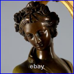 Bougeoirs Anciens Bronze Marbre Vert France XIXe-XXe Siècle Originaux Bougeoirs Anciens Bronze Marbre Vert France XIXe-XXe Siècle Originaux