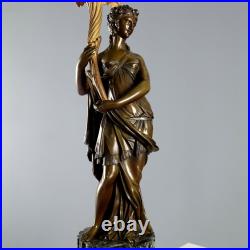 Bougeoirs Anciens Bronze Marbre Vert France XIXe-XXe Siècle Originaux Bougeoirs Anciens Bronze Marbre Vert France XIXe-XXe Siècle Originaux