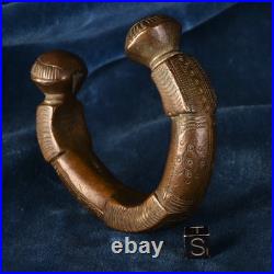 Bracelet en bronze fin XIX ou Début XXe Siècle Afrique Ethnographique