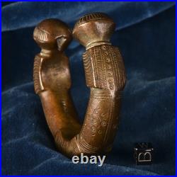 Bracelet en bronze fin XIX ou Début XXe Siècle Afrique Ethnographique