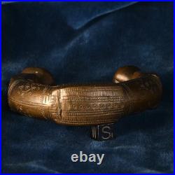 Bracelet en bronze fin XIX ou Début XXe Siècle Afrique Ethnographique