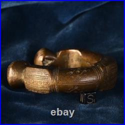 Bracelet en bronze fin XIX ou Début XXe Siècle Afrique Ethnographique