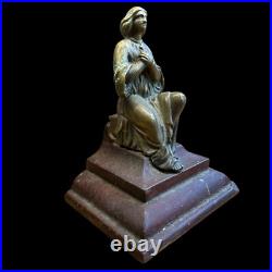 Bronze Ancien & Sujet Religieux, XIX Eme Siècle Bronze Ancien & Sujet Religieux, XIX Eme Siècle