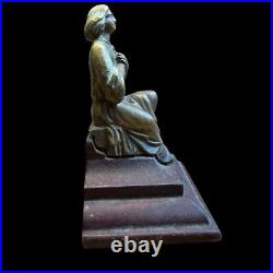 Bronze Ancien & Sujet Religieux, XIX Eme Siècle