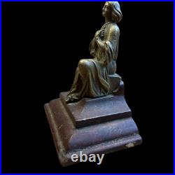 Bronze Ancien & Sujet Religieux, XIX Eme Siècle