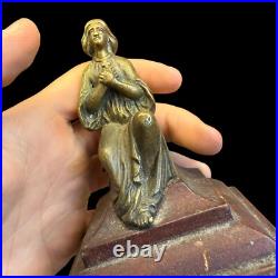 Bronze Ancien & Sujet Religieux, XIX Eme Siècle