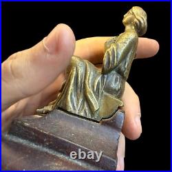 Bronze Ancien & Sujet Religieux, XIX Eme Siècle