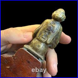 Bronze Ancien & Sujet Religieux, XIX Eme Siècle