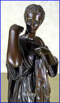 Bronze Artémis dite Diane de Gabies. XIX ème siècle