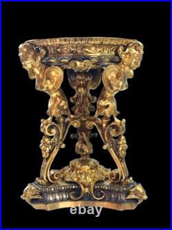 Bronze Doré Au Mercure, Seconde Moitié Du XIXe Siècle BRULE PARFUM EXCEPTIONNEL