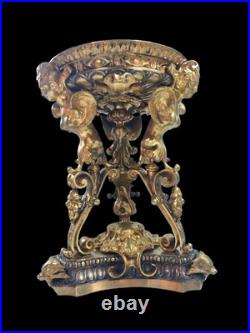 Bronze Doré Au Mercure, Seconde Moitié Du XIXe Siècle BRULE PARFUM EXCEPTIONNEL