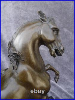 Bronze de Barye le singe sur le cheval XIX siècle Bronze de Barye le singe sur le cheval XIX siècle