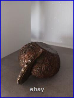 Brûle-Encens Chandelier Bronze Inde Fin du XIXe siècle