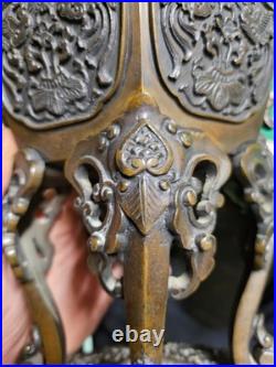Brûle parfum antique en bronze XIXè siècle
