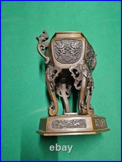 Brûle parfum antique en bronze XIXè siècle