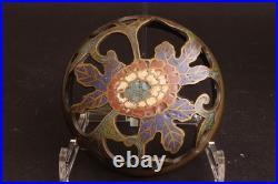 Brûleur de parfum chinois en bronze cloisonné, XIXe siècle ou avant, Top