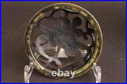 Brûleur de parfum chinois en bronze cloisonné, XIXe siècle ou avant, Top