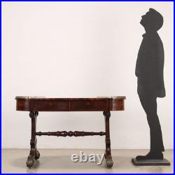 Bureau Ancien en Bois Exotique Bronze Angleterre XIXe Siècle Bureau Ancien en Bois Exotique Bronze Angleterre XIXe Siècle