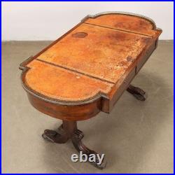 Bureau Ancien en Bois Exotique Bronze Angleterre XIXe Siècle Bureau Ancien en Bois Exotique Bronze Angleterre XIXe Siècle