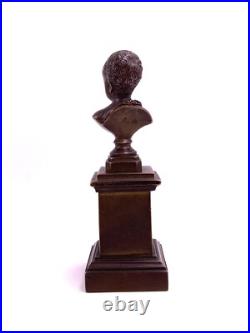 Buste XIXe siècle bronze Roi Henri IV enfant d'après Germain Pilon Antique bust Buste XIXe siècle bronze Roi Henri IV enfant d'après Germain Pilon Antique bust