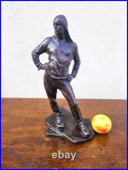 C Meunier, Le Debardeur Du Port d'Anvers, Bronze Signé, XIXe siècle