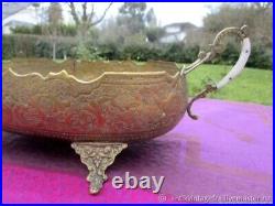 Cache pot Magnifique bronze XIX siècle Magnificent 19th century bronze cache pot