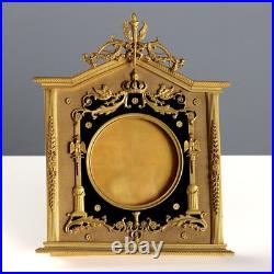 Cadre Photo Ancien Bronze Ciselé Napoléon III XIXe Siècle Original