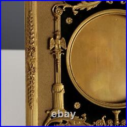 Cadre Photo Ancien Bronze Ciselé Napoléon III XIXe Siècle Original