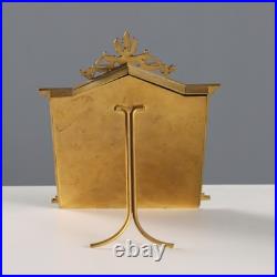 Cadre Photo Ancien Bronze Ciselé Napoléon III XIXe Siècle Original