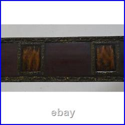 Cadre ancien du XIX ème siècle en bois scènes de Bible Feuillure 42,5x32,5 cm