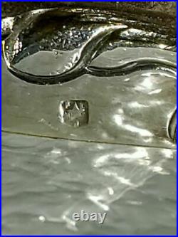 Candélabre en bronze argenté du XIXe siècle